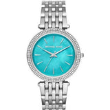Michael Kors Darci Mother of Pearl Blue Dial Silver Steel Strap Watch for Women - MK3515 Buy Now By Michael Kors
