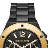 Michael Kors Lennox Chronograph Black Dial Black Steel Strap Watch For Men - MK8941 Buy Now By Michael Kors