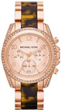 Michael Kors Blair Rose Gold Dial Two Tone Steel Strap Watch For Women - MK5859 Buy Now By Michael Kors