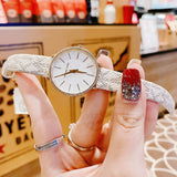 Michael Kors Pyper Quartz Silver Dial White Leather Strap Watch For Women - MK1037 Buy Now By Michael Kors