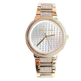 Michael Kors Gabbi Crystals Gold Dial Gold Steel Strap Watch For Women - MK3985 Buy Now By Michael Kors