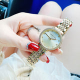 Michael Kors Melissa Quartz Gold Dial Gold Steel Strap Watch for Women - MK4368 Buy Now By Michael Kors