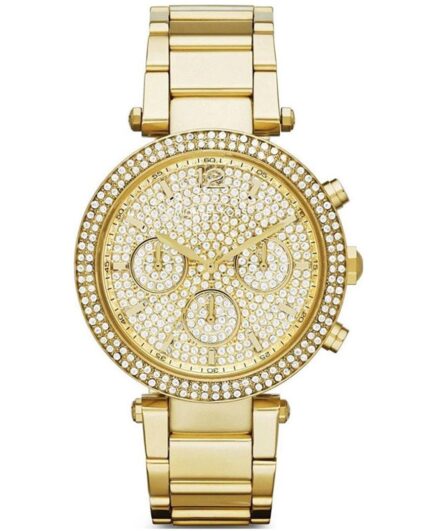 Michael Kors Parker Gold Dial Gold Steel Strap Watch for Women - MK5856 Buy Now By Michael Kors