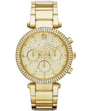 Michael Kors Parker Gold Dial Gold Steel Strap Watch for Women - MK5856 Buy Now By Michael Kors