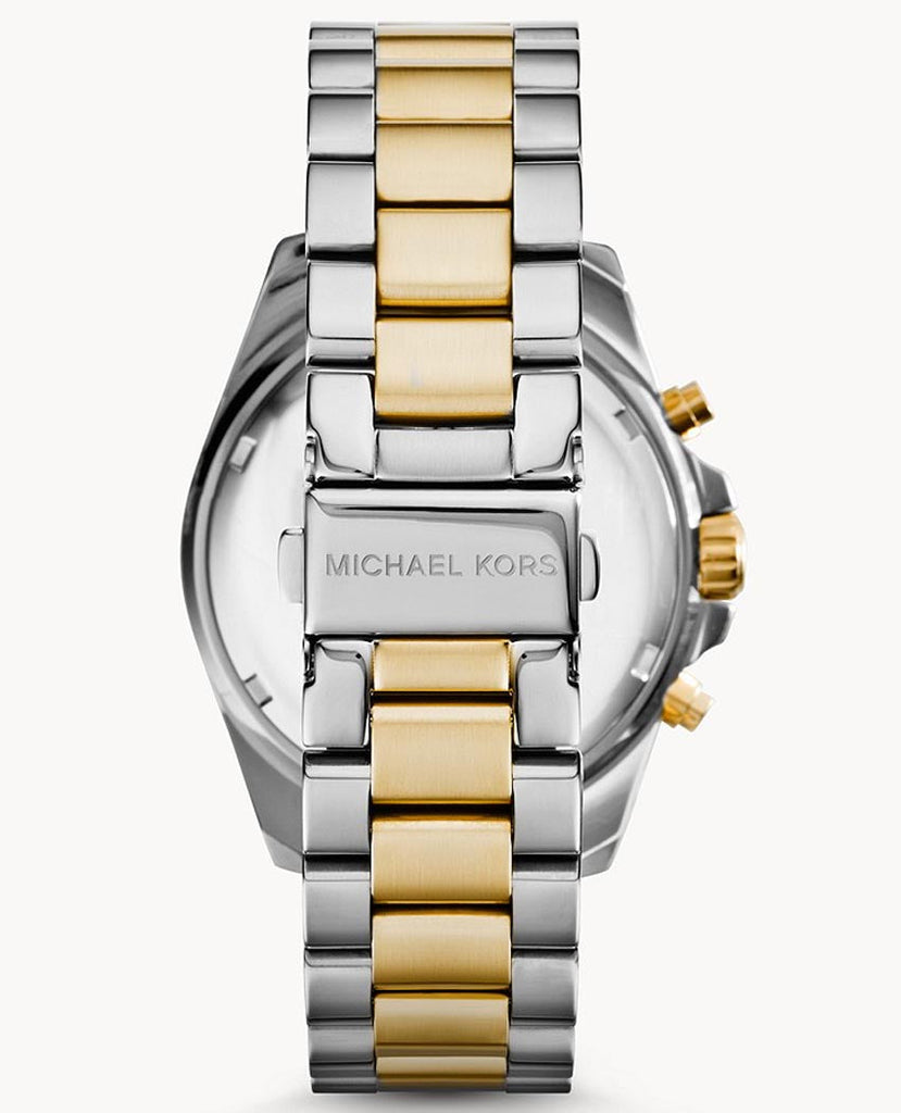 Michael Kors Bradshaw Blue Dial Two Tone Steel Strap Watch for Women - MK5976 Buy Now By Michael Kors
