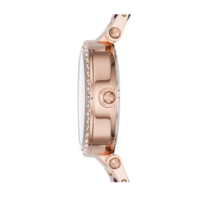 Michael Kors Parker Rose Gold Dial Two Tone Steel Strap Watch for Women - MK6239 Buy Now By Michael Kors