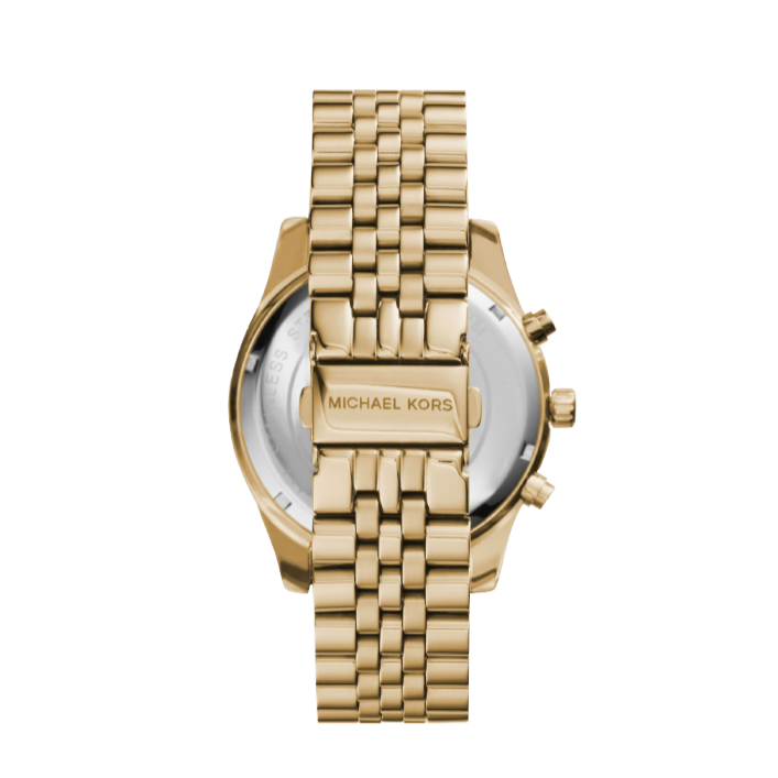 Michael Kors Lexington Gold Dial Gold Steel Strap Watch for Women - MK6473 Buy Now By Michael Kors