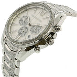 Michael Kors Whitney Chronograph Crystals Silver Dial Silver Steel Strap Watch For Women - MK6728 Buy Now By Michael Kors