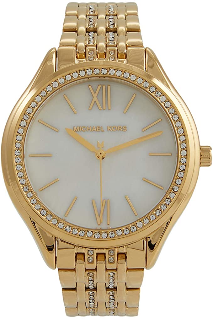 Michael Kors Mindy Three Hand White Dial Rose Gold Steel Strap Watch for Women - MK7078 Buy Now By Michael Kors