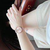 Michael Kors Jayne Three Hand Rose Gold Dial Pink Leather Strap Watch For Women - MK7130 Buy Now By Michael Kors