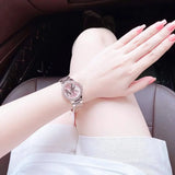 Michael Kors Camille Three Hand Rose Gold Dial Rose Gold Steel Strap Watch For Women - MK7197 Buy Now By Michael Kors