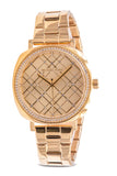 Michael Kors Nia Quartz Gold Dial Gold Steel Strap Watch For Women - MK3989 Buy Now By Michael Kors