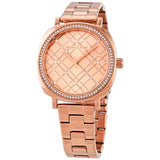 Michael Kors Nia Quartz Rose Gold Dial Rose Gold Steel Strap Watch For Women - MK3990 Buy Now By Michael Kors