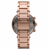Michael Kors Parker Purple Dial Rose Gold Steel Strap Watch for Women - MK6169 Buy Now By Michael Kors