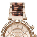 Michael Kors Parker Chronograph Rose Gold Dial Two Tone Steel Strap Watch For Women - MK6832 Buy Now By Michael Kors