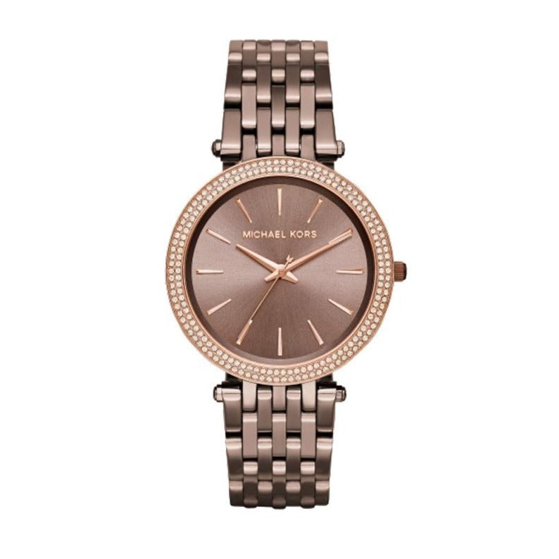 Michael Kors Darci Quartz Brown Dial Brown Steel Strap Watch For Women - MK3416 Buy Now By Michael Kors