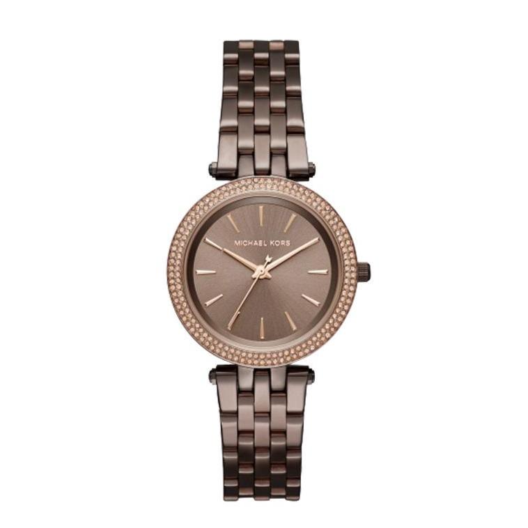 Michael Kors Darci Quartz Brown Dial Brown Steel Strap Watch For Women - MK3553 Buy Now By Michael Kors