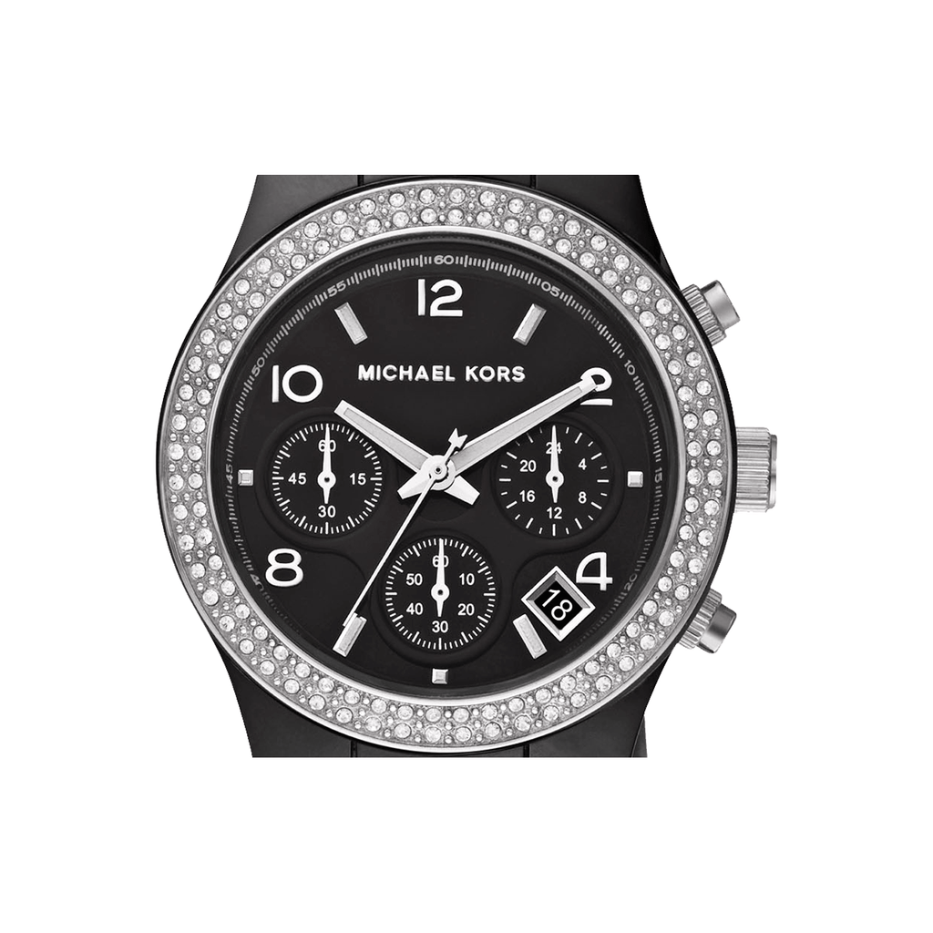 Michael Kors Ceramic Black Dial Black Steel Strap Watch for Women - MK5388 Buy Now By Michael Kors