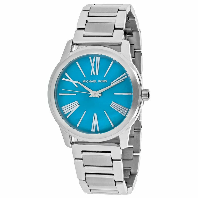 Michael Kors Hartman Quartz Blue Dial Silver Steel Strap Watch For Women - MK3519 Buy Now By Michael Kors