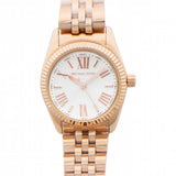 Michael Kors Lexington Quartz White Dial Rose Gold Steel Strap Watch For Women - MK3230 Buy Now By Michael Kors