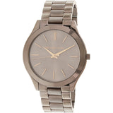 Michael Kors Runway Quartz Brown Dial Brown Steel Strap Watch For Women - MK3418 Buy Now By Michael Kors