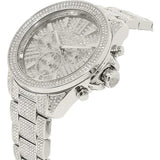 Michael Kors Wren Chronograph Crystals Silver Dial Silver Steel Strap Watch For Women - MK6317 Buy Now By Michael Kors