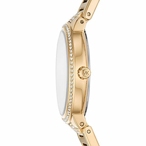 Michael Kors Gabbi Crystals Gold Dial Gold Steel Strap Watch For Women - MK3985 Buy Now By Michael Kors