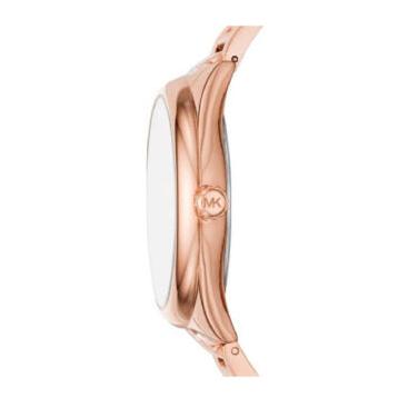 Michael Kors Janelle Quartz Crystals Rose Gold Dial Rose Gold Steel Strap Watch For Women - MK7312 Buy Now By Michael Kors