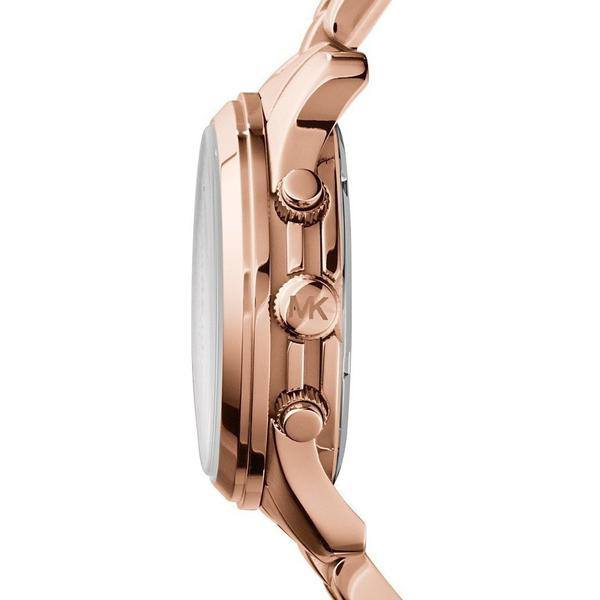 Michael Kors Runway Rose Gold Dial Rose Gold Steel Strap Watch for Women - MK5128 Buy Now By Michael Kors