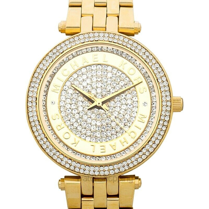 Michael Kors Darci Gold Dial Gold Steel Strap Watch for Women - MK3445 Buy Now By Michael Kors