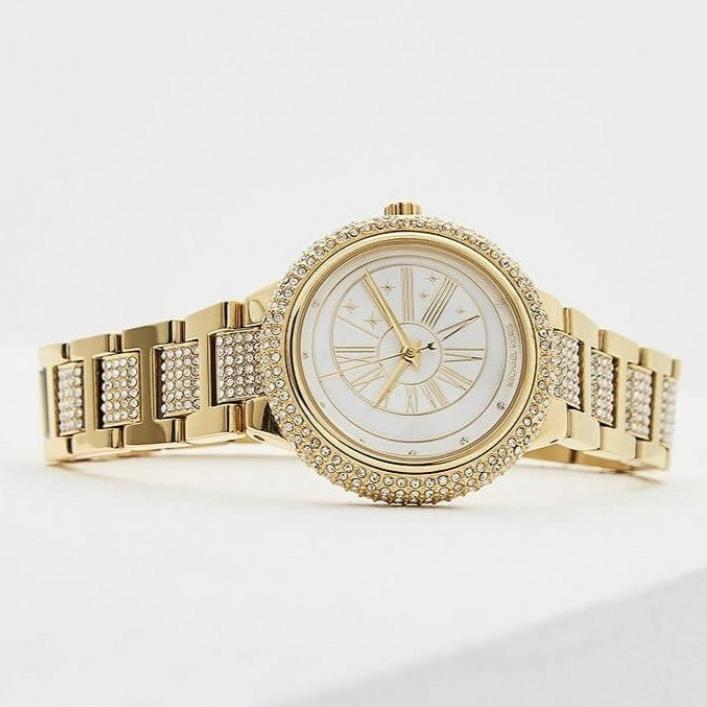 Michael Kors Taryn Mother of Pearl Dial Gold Steel Strap Watch For Women - MK6567 Buy Now By Michael Kors