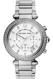 Michael Kors Parker Silver Dial Silver Steel Strap Watch for Women - MK5353 Buy Now By Michael Kors