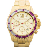 Michael Kors Everest Chronograph Gold Dial Gold Steel Strap Watch for Women - MK5871 Buy Now By Michael Kors