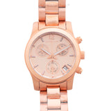 Michael Kors Runway Chronograph Rose Gold Dial Rose Gold Steel Strap Watch for Women - MK5430 Buy Now By Michael Kors