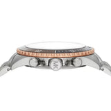 Michael Kors Bayville Chronograph Black Dial Silver Steel Strap Watch For Men - MK8725 Buy Now By Michael Kors