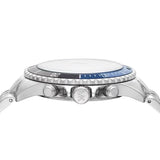 Michael Kors Bayville Chronograph Black Dial Silver Steel Strap Watch For Men - MK8749 Buy Now By Michael Kors