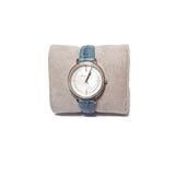 Michael Kors Cinthia Mother of Pearl Dial Blue Leather Strap Watch for Women - MK2661 Buy Now By Michael Kors