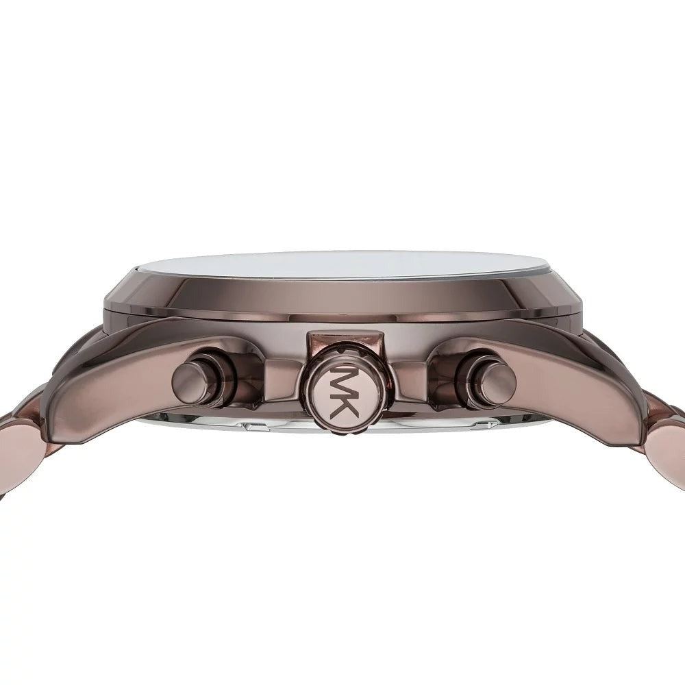 Michael Kors Bradshaw Chronograph Brown Dial Brown Steel Strap Watch For Women - MK6247 Buy Now By Michael Kors