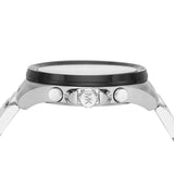 Michael Kors Brecken Chronograph Black Dial Silver Steel Strap Watch For Men - MK8847 Buy Now By Michael Kors