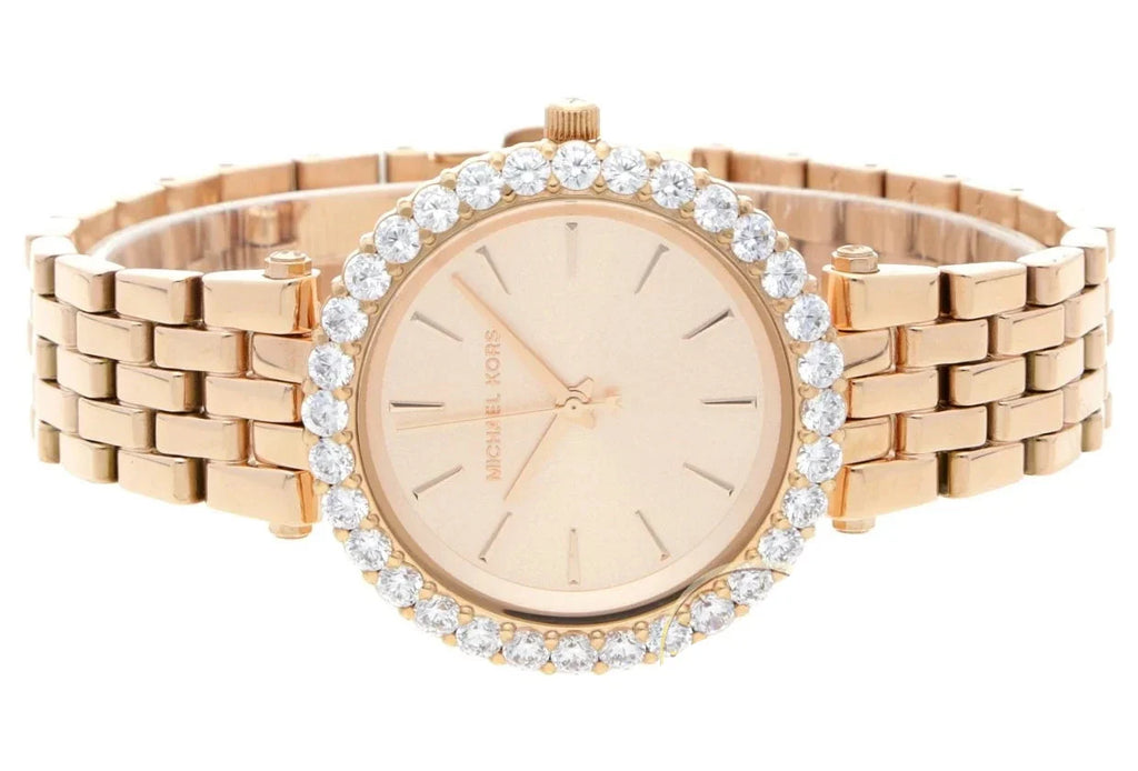 Michael Kors Darci Quartz Rose Gold Dial Rose Gold Steel Strap Watch For Women - MK4514 Buy Now By Michael Kors