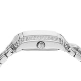 Michael Kors Emery Pave Double Wrap White Dial Silver Steel Strap Watch for Women - MK4834 Buy Now By Michael Kors