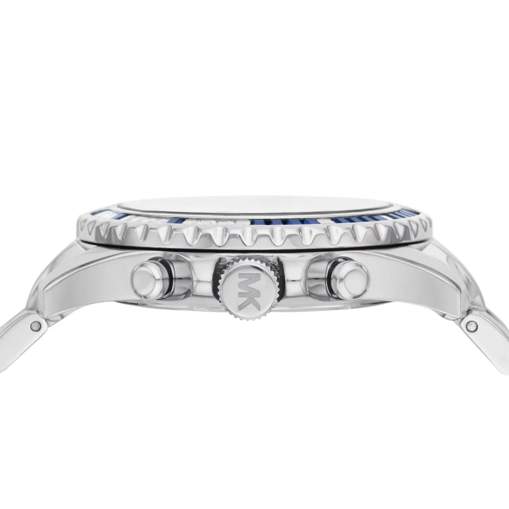 Michael Kors Everest Chronograph Blue Dial Silver Steel Strap Watch For Women - MK7237 Buy Now By Michael Kors