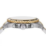 Michael Kors Everest Chronograph Black Dial Two Tone Steel Strap Watch For Women - MK7209 Buy Now By Michael Kors