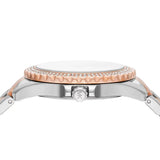 Michael Kors Everest Three Hand Rose Gold Dial Two Tone Steel Strap Watch For Women - MK7402 Buy Now By Michael Kors