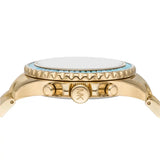 Michael Kors Everest Chronograph Gold Dial Gold Steel Strap Watch For Women - MK7210 Buy Now By Michael Kors