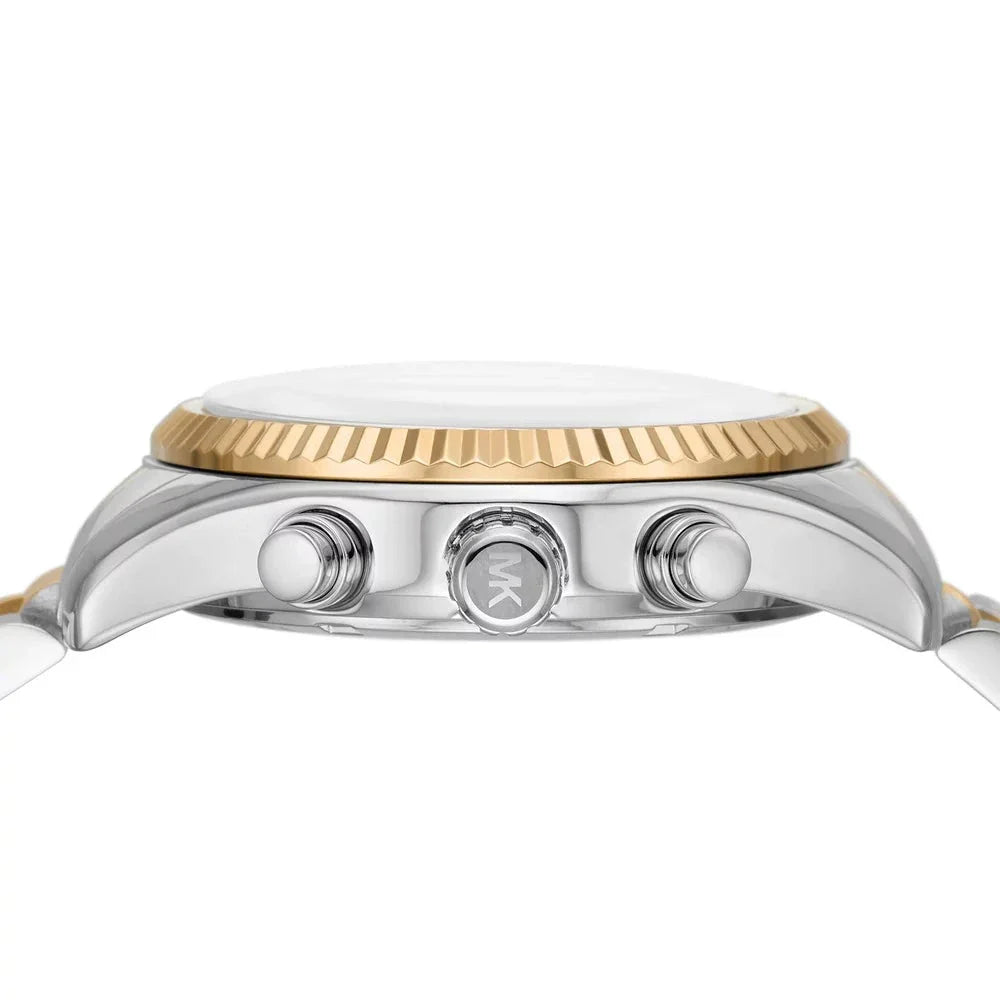 Michael Kors Lexington Chronograph Blue Dial Two Tone Steel Strap Watch For Women - MK7218 Buy Now By Michael Kors