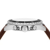 Michael Kors Everest Chronograph Black Dial Brown Leather Strap Watch For Men - MK9054 Buy Now By Michael Kors