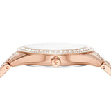 Michael Kors Harlowe Rose Gold Dial Rose Gold Steel Strap Watch For Women - MK4710 Buy Now By Michael Kors