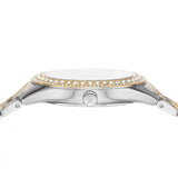 Michael Kors Harlowe Three-Hand Crystals White Dial Two Tone Steel Strap Watch for Women - MK4811 Buy Now By Michael Kors