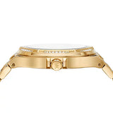Michael Kors Lennox Three Hand Crystals Gold Dial Two Tone Steel Strap Watch For Women - MK7284 Buy Now By Michael Kors